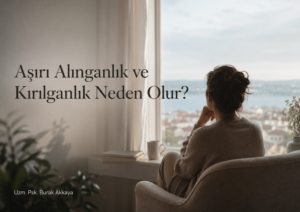 aşırı alınganlık ve kırılganlık yaşayan kişinin pencere önünde düşünceli hali