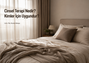 cinsel terapi nedir ve kimler için uygundur konulu sade yatak odası görseli