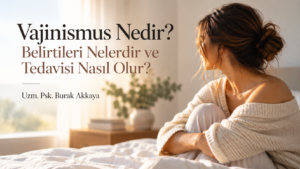 Vajinismus belirtileri, nedenleri ve cinsel terapi sürecini anlatan blog kapak görseli